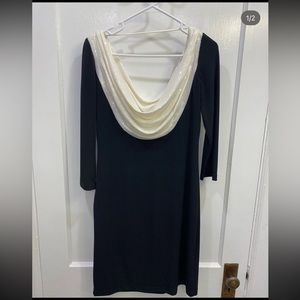 Calvin Klein black formal dress